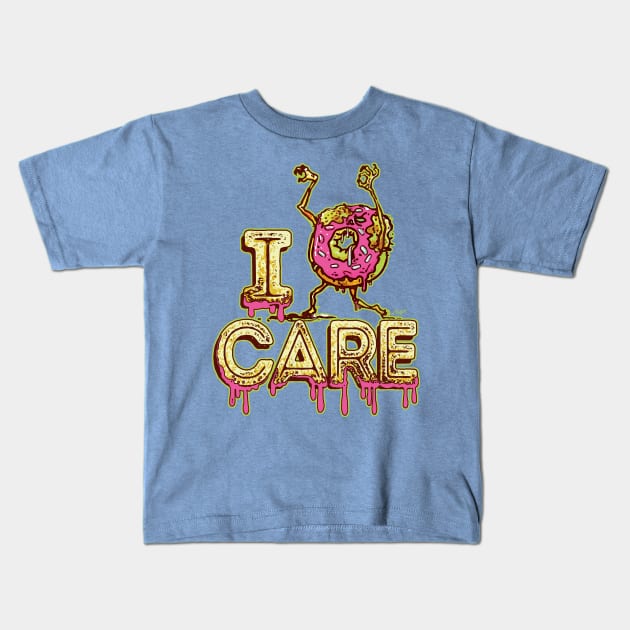 I Donut Caree Kids T-Shirt by Mudge